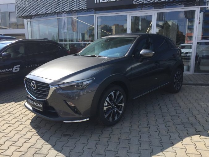 Mazda CX-3, 2,0 Skyactiv-G120, barva šedá