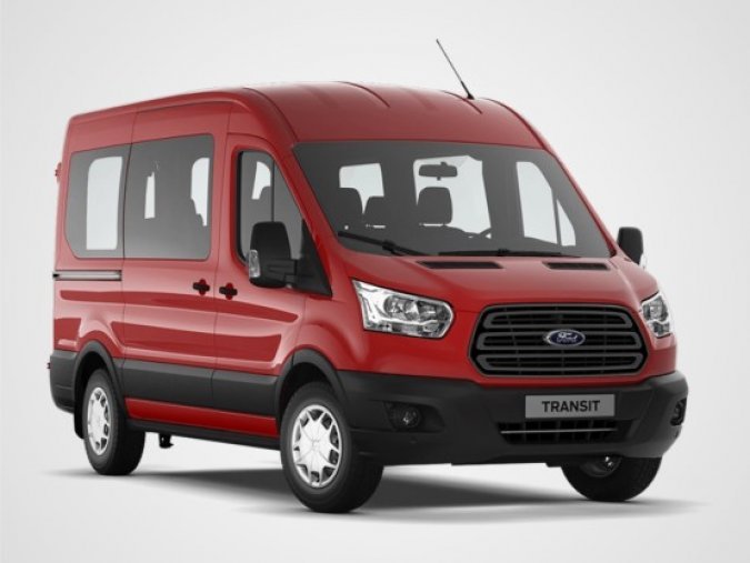 Ford Transit, 2.0 EcoBlue, barva červená