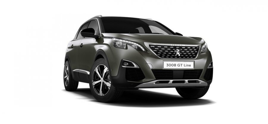 Peugeot 3008, GT LINE 2.0 BlueHDi 180 S&S EAT8, barva šedá