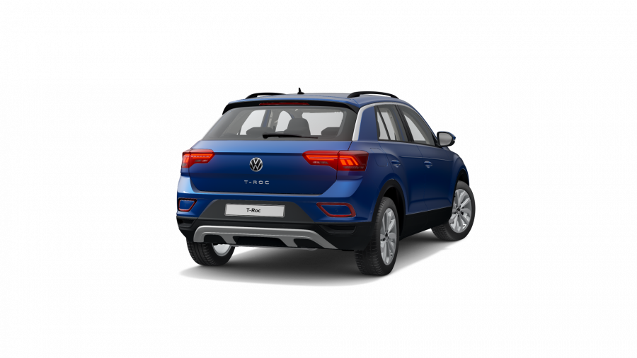 Volkswagen T-Roc, T-Roc Life 1,5 TSI 110 kW 7DSG, barva modrá