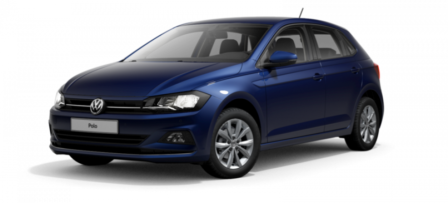 Volkswagen Polo, Highline 1,0 TSI 7DSG, barva modrá