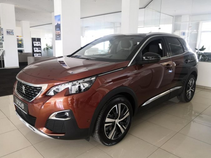 Peugeot 3008, GT LINE 1.6 PureTech 180k EAT8, barva oranžová