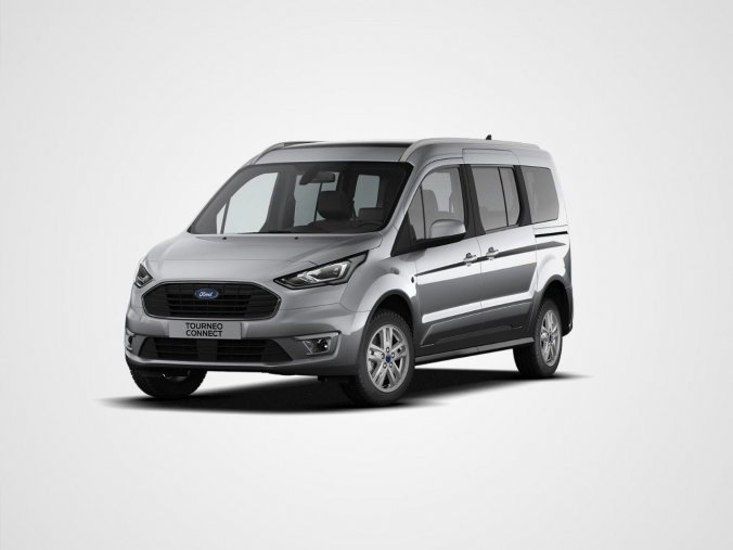 Ford Tourneo Connect, MPV,  L2 TITANIUM 1,5 EcoBlue 88 kW / 120 k, barva stříbrná