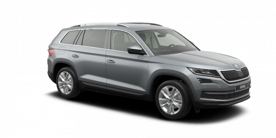 Škoda Kodiaq, 2,0 TDI 110 kW 6-stup. mech. 4x4, barva šedá