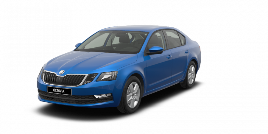 Škoda Octavia, 2,0 TDI 110 kW 7-stup. automat., barva modrá