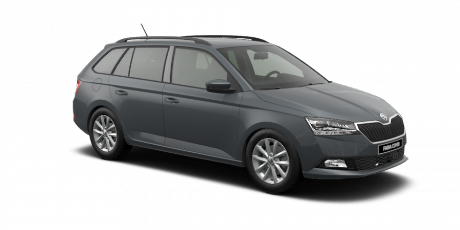 Škoda Fabia, 1,0 TSI 81 kW 6-stup. mech., barva šedá