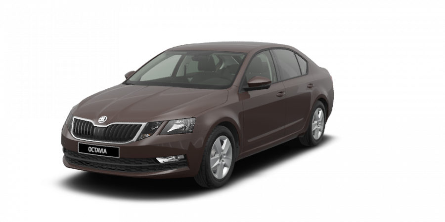 Škoda Octavia, 1,0 TSI 85 kW 6-stup. mech., barva hnědá