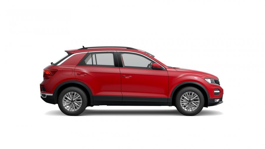 Volkswagen T-Roc, T-Roc Design 1,0 TSI 6G, barva červená