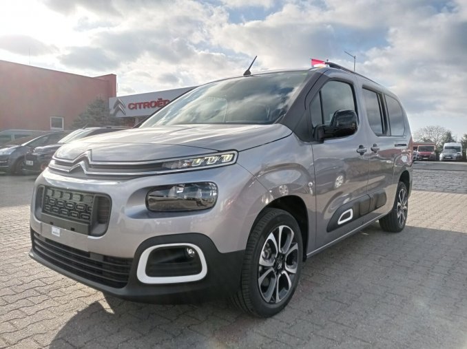 Citroën Berlingo, Citroën Berlingo osobní Shine XL 7 míst 1.5 Blue Hdi 130k man - šedá Artense, barva šedá