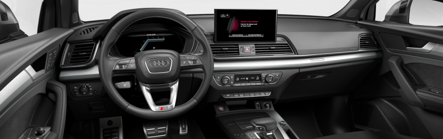 Audi Q5 Sportsback, SQ5 Sportback TDI quattro, barva bílá