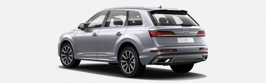 Audi Q7, Q7 S line 50 TDI quattro, barva stříbrná