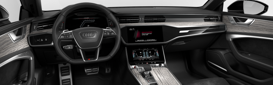 Audi A7, RS 7 Sportback TFSI 441 kW quattro, barva černá