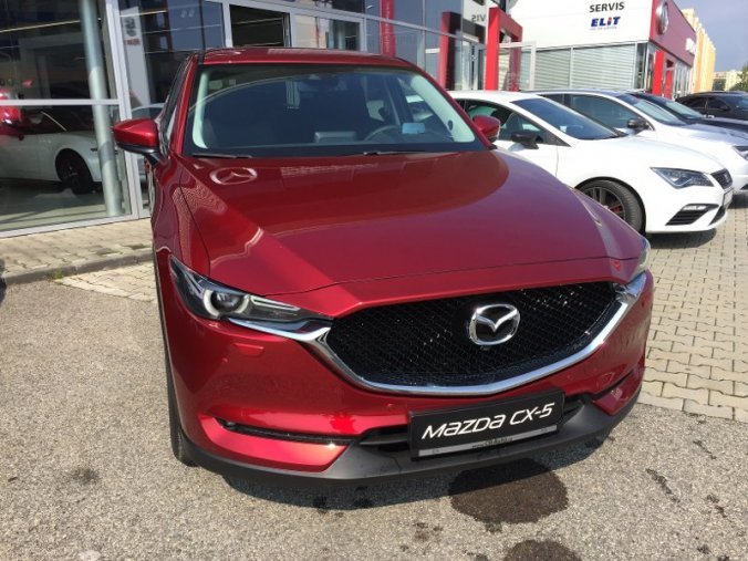 Mazda CX-5, 2,2 CD184 AWD A/T, barva červená