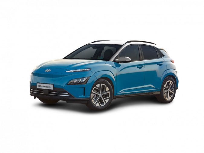 Hyundai Kona, KONA EV 150 kW (elektřina) Stálý redukční převod, barva modrá