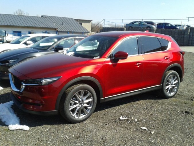 Mazda CX-5, 2,2D, barva červená