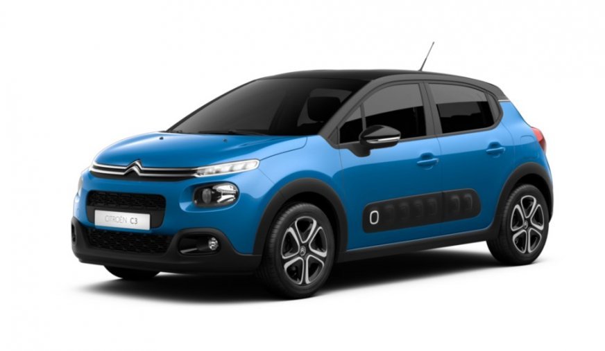 Citroën C3, 1.2 PureTech 82, barva modrá