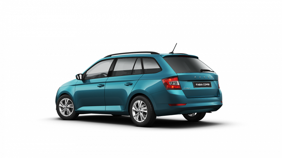 Škoda Fabia, 1,0 TSI 70 kW 5-stup. mech., barva zelená