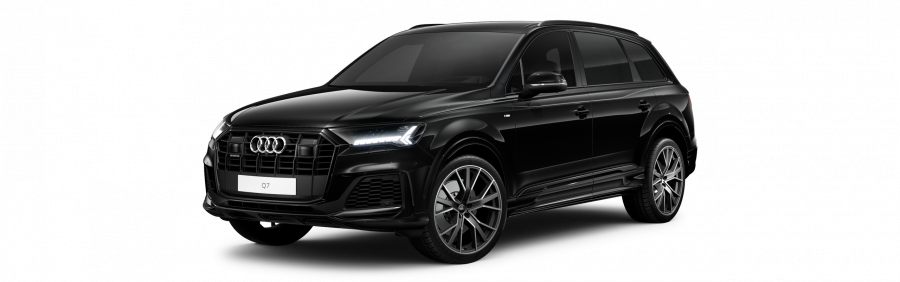 Audi Q7, Q7 S line 55 TFSI quattro, barva černá