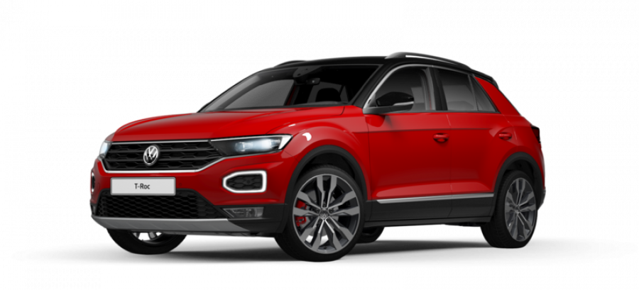 Volkswagen T-Roc, Sport 1,5 TSI ACT 6G, barva červená