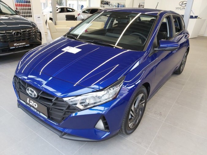 Hyundai i20, hatchback, Nová Comfort 1,2i 62 kW, barva modrá