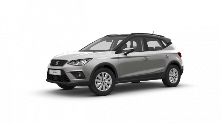 Seat Arona, Style 1.0 TSI 115k, barva stříbrná