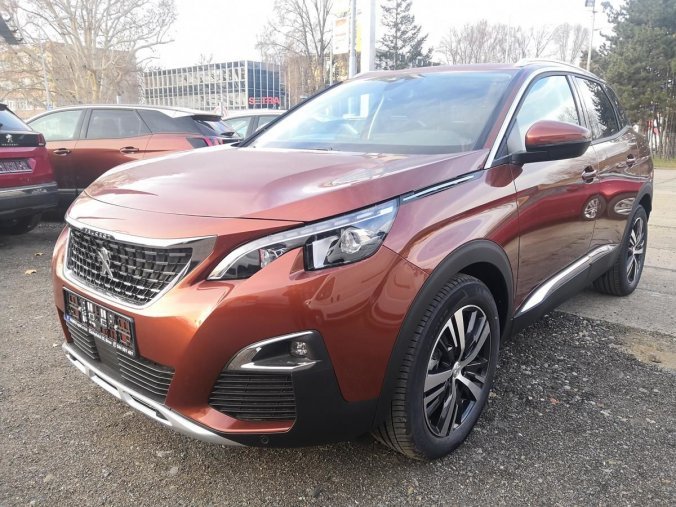 Peugeot 3008, ALLURE 1.5 BlueHDi 130k MAN6, barva hnědá