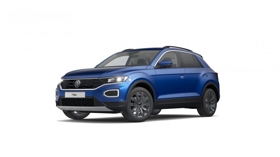 Volkswagen T-Roc, T-Roc Maraton Edition 1,0 TSI 6G, barva modrá