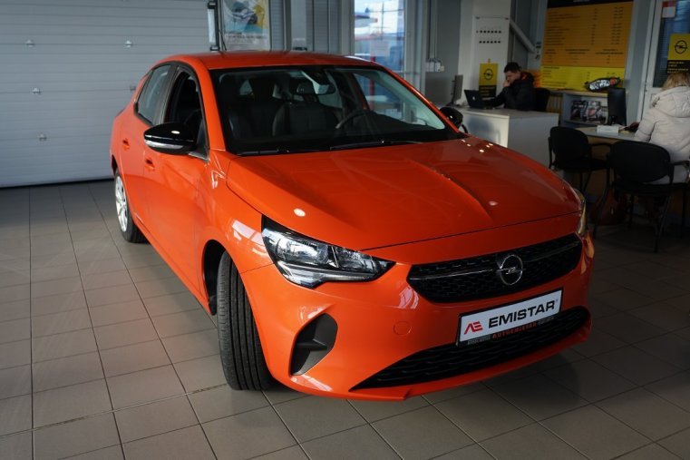 Opel Corsa, Smile 1.2T 74KW 6MT, barva oranžová