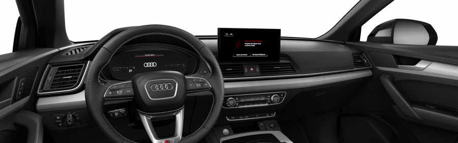 Audi Q5 Sportsback, Q5 SB S line 40 TDI 150kW quattro, barva bílá