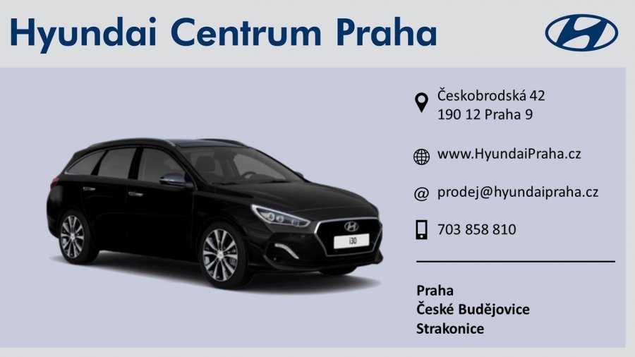 Hyundai i30, 1,0 T-GDI 88 kW (95 NAT) 6 st. man, barva černá