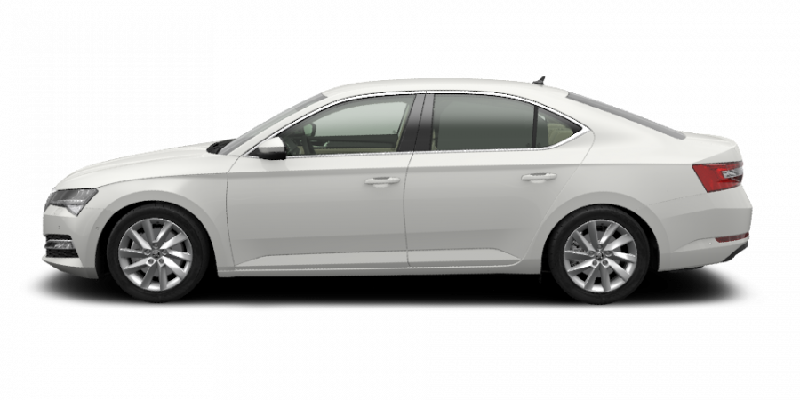 Škoda Superb, 2,0 TDI 147 kW 7-stup. automat., barva bílá