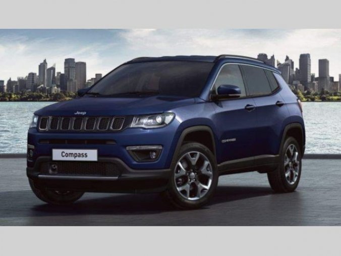 Jeep Compass, Limited 1.4 MultiAir 170k AWD, barva modrá