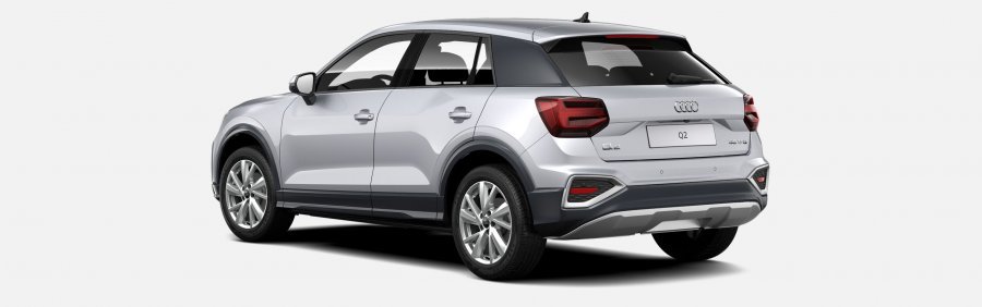 Audi Q2, Q2 Advanced 35 TFSI 110kW CoD, barva stříbrná