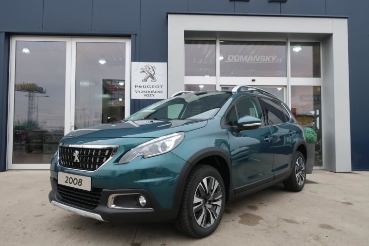 Peugeot 2008, ALLURE 1.2 PureTech 130 MAN6, barva zelená