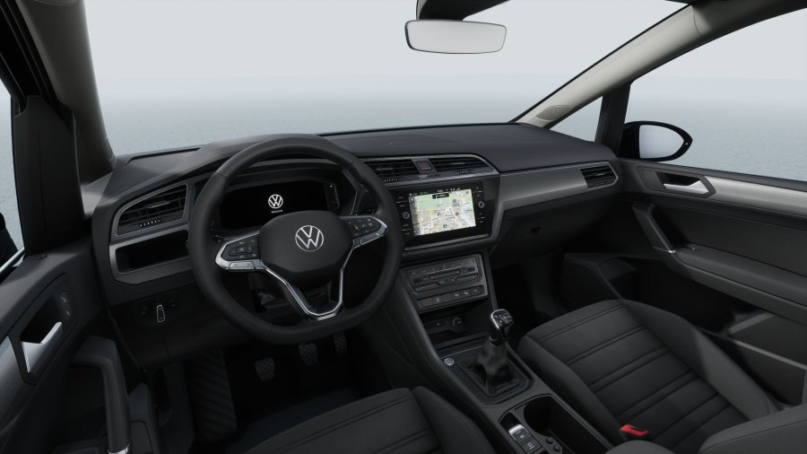 Volkswagen Touran, Touran People 2,0 TDI 6G EVO, barva černá