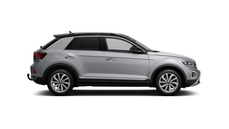 Volkswagen T-Roc, T-Roc Style 1,5 TSI 110 kW 7DSG, barva stříbrná