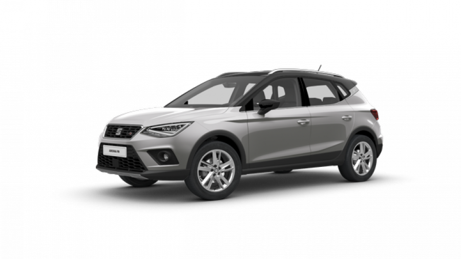 Seat Arona, FR 1.0 TSI 115k, barva stříbrná