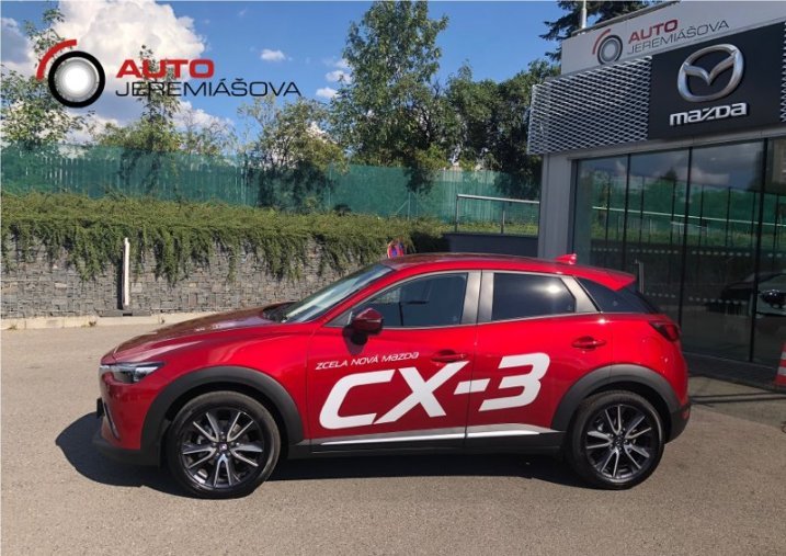 Mazda CX-3, 2.0 G121 MY2018, barva červená