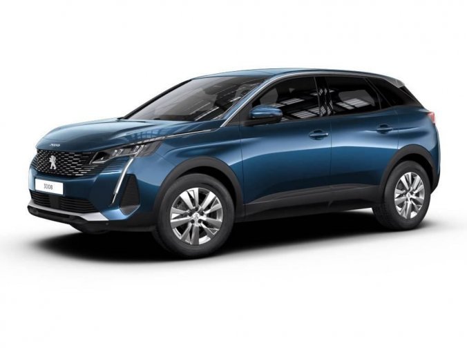 Peugeot 3008, ACTIVE PACK S&S MAN6 1,2 PureT, barva modrá