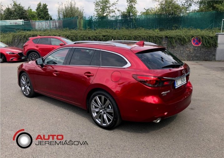 Mazda 6, 2.5 G194 AT, barva červená