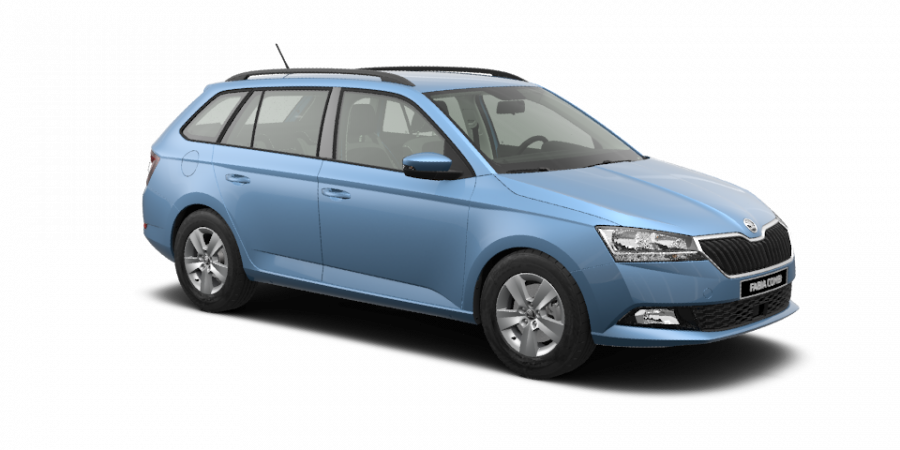 Škoda Fabia, 1,0 TSI 70 kW 5-stup. mech., barva modrá