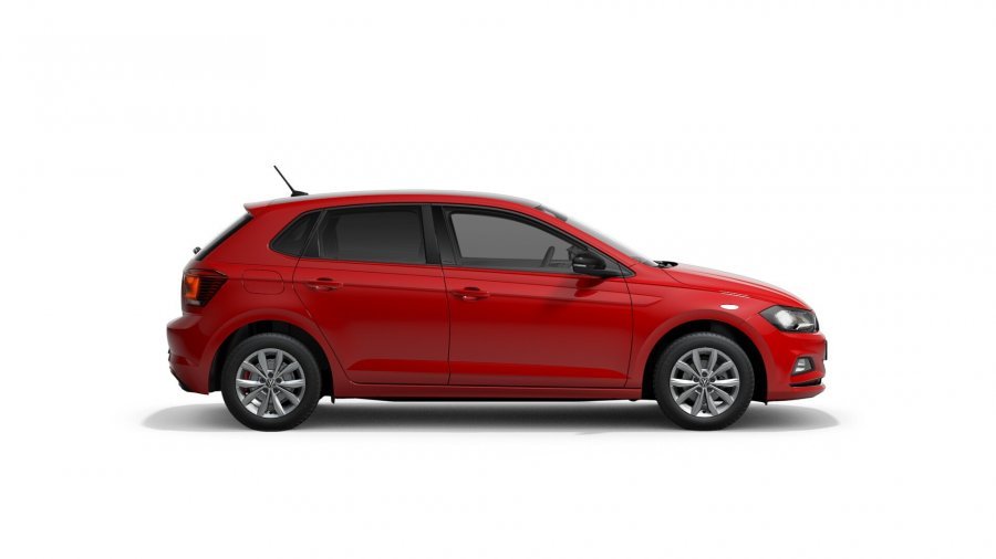 Volkswagen Polo, Polo Highline 1,0 TSI 7DSG, barva červená