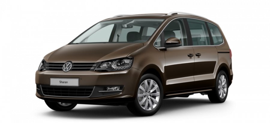 Volkswagen Sharan, 2,0 TDI BMT SCR 6DSG, barva hnědá