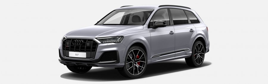 Audi Q7, SQ7 TDI 320 kW quattro, barva stříbrná