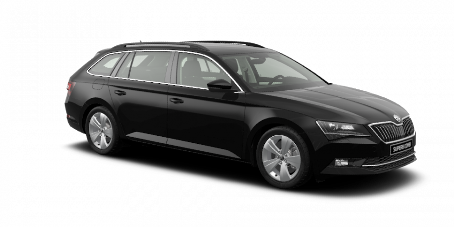 Škoda Superb, 2,0 TDI 110 kW 7-stup. automat., barva černá