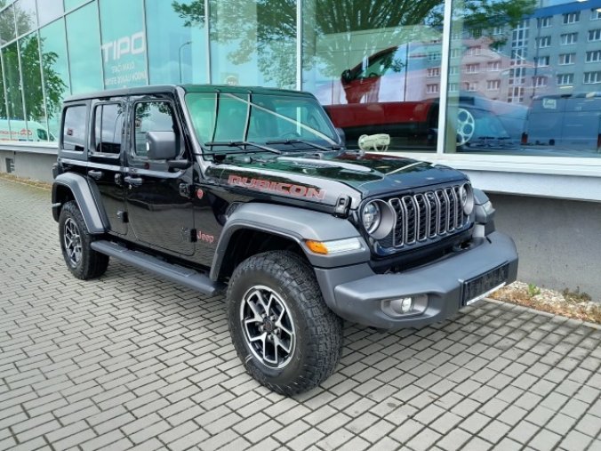 Jeep Wrangler, Unlimited 2,0T  Rubicon ČR, barva černá