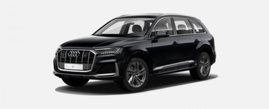 Audi Q7, Nové  S line 50 TDI 210 kW quattro, barva černá