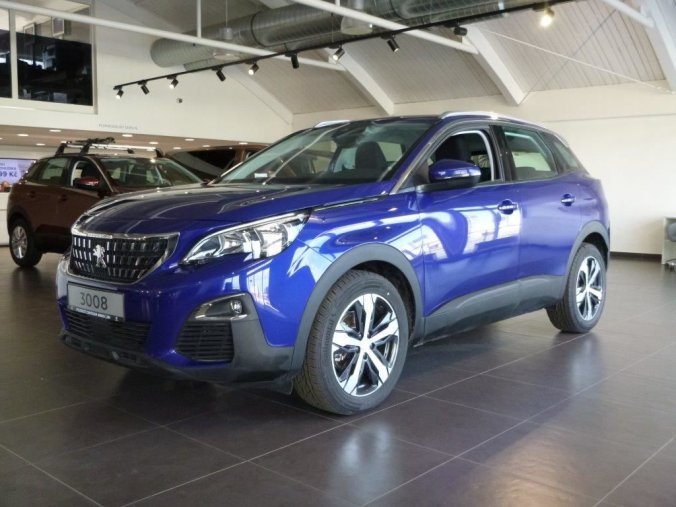 Peugeot 3008, ACTIVE 1.2 PureTech 130 S&S MAN6 - 9294, barva modrá