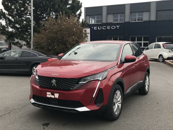 Peugeot 3008, 1.2 PT Active Pack 130k MAN6, barva červená