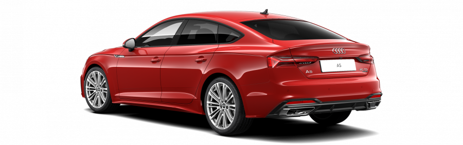 Audi A5, A5 Sportback S line 40 TDI 150 kW q, barva červená